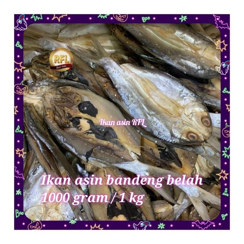 

Terlaris! ikan asin bandeng belah super 1 kg