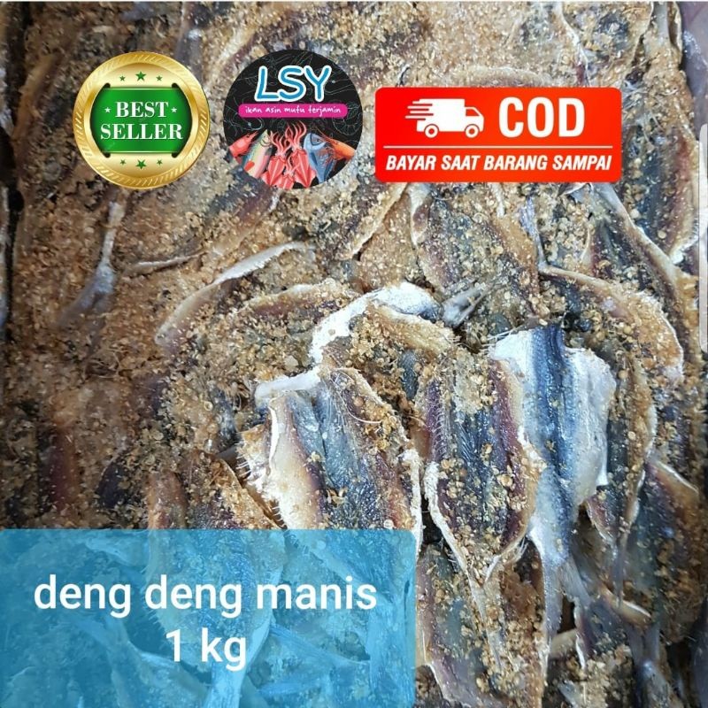

Terlaris! Ikan Asin Dendeng Tembang Manis 1kg