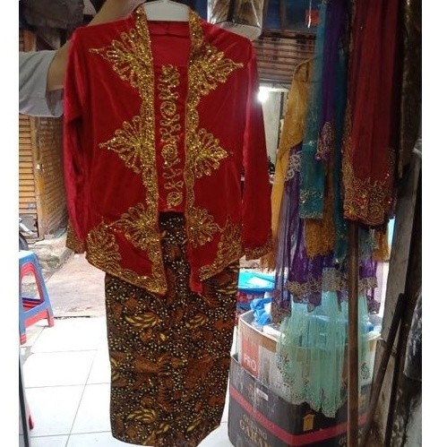 Baju Adat Jawa Beludru Anak TK SD // Pakaian Adat Jawa