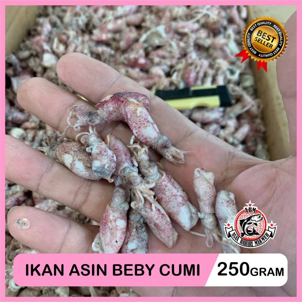 

Terlaris! Ikan Asin Cumi Beby Super Cumi Asin Beby Rebus Sotong Ukuran Kecil Sambal Cumi 250 Gram