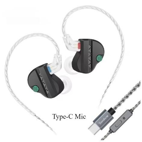 Soratune Yi01 8Mm+10Mm Dual Dynac Driver In Ear Monitor Earphone