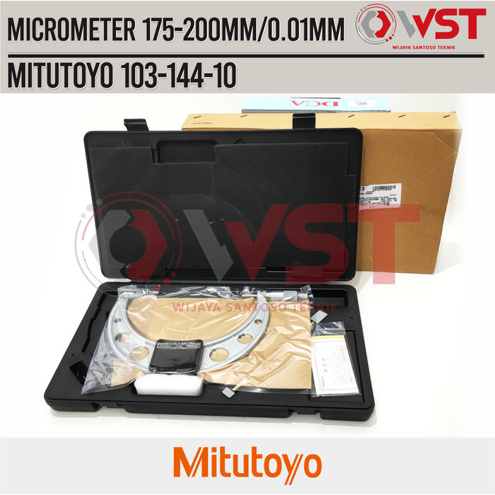 Mitutoyo 103-144-10 Micrometer 175-200mm 0.01mm / 175-200 mm