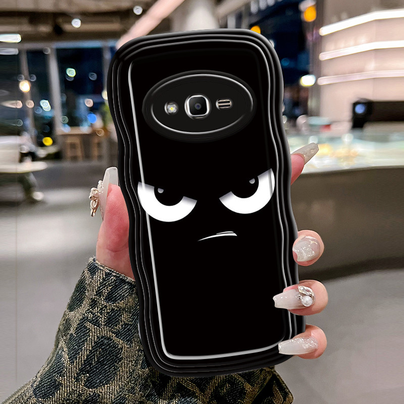 Casing Hp Untuk Samsung Galaxy J2 Prime J2 Ace J2 Pro 2018 J3 2016 Case Softcase Kesing Senyum hitam