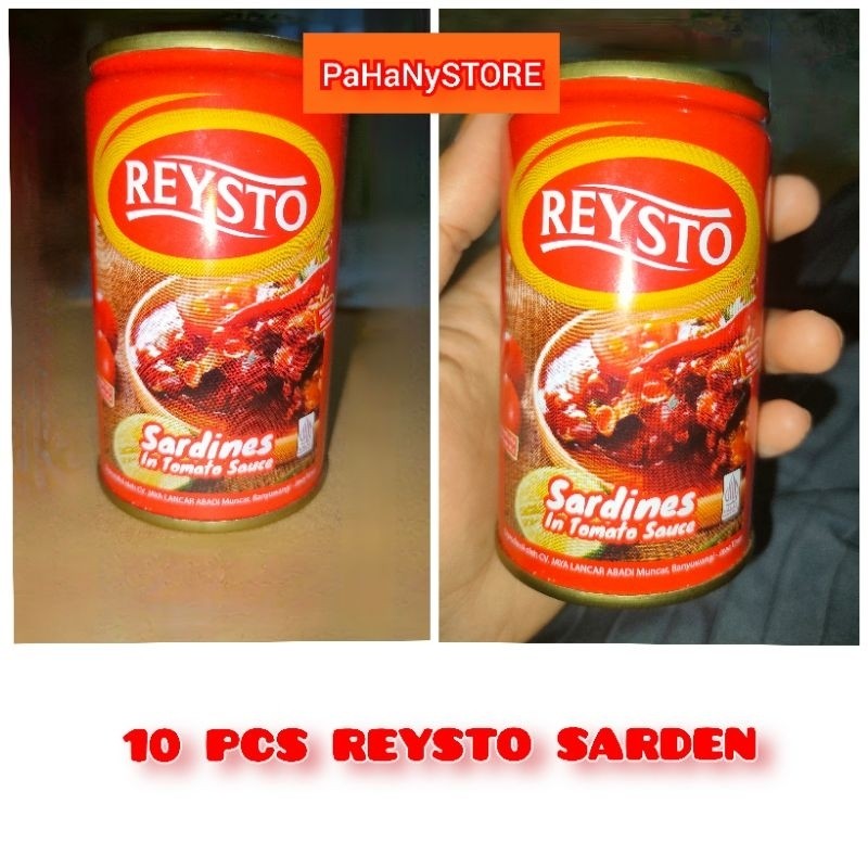 

Lovely Back - PAKET HEMAT !!! 10 PCS REYSTO SARDEN 155GR