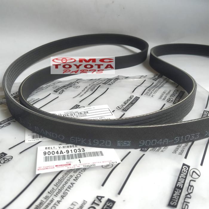 Tali Kipas (Fan/Van/V Belt) Avanza, Rush, Terios 9004A-91033