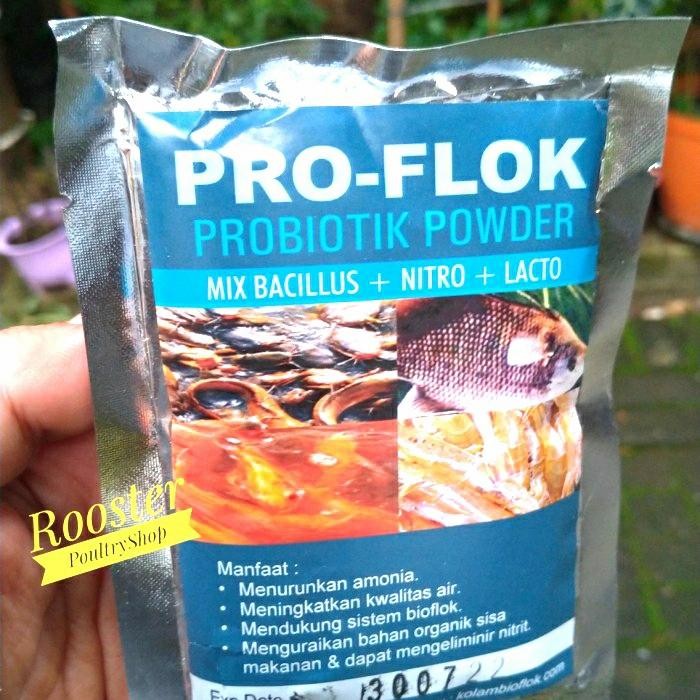 PROFLOK 100 GRAM PROBIOTIK IKAN BAKTERI STARTER KOLAM TERPAL BIOFLOK