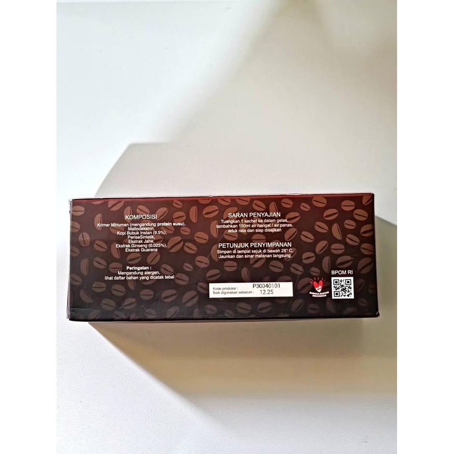 

Tjia Wu - Gasvon Minuman Serbuk Kopi Kesehatan Dengan Ekstrak Ginseng Dan Guarana Halal Bpom