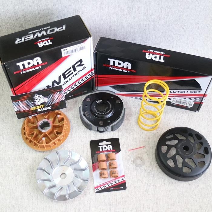 Paket Upgrade Cvt Pcx 150-Adv 150 Tdr Kampas Ganda-Roller -Pulley Ori