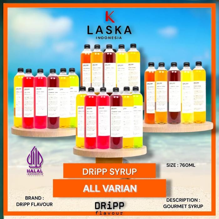 

Tjia Wu - Dripp Orange Syrup ( Sirup Premium Rasa Jeruk )