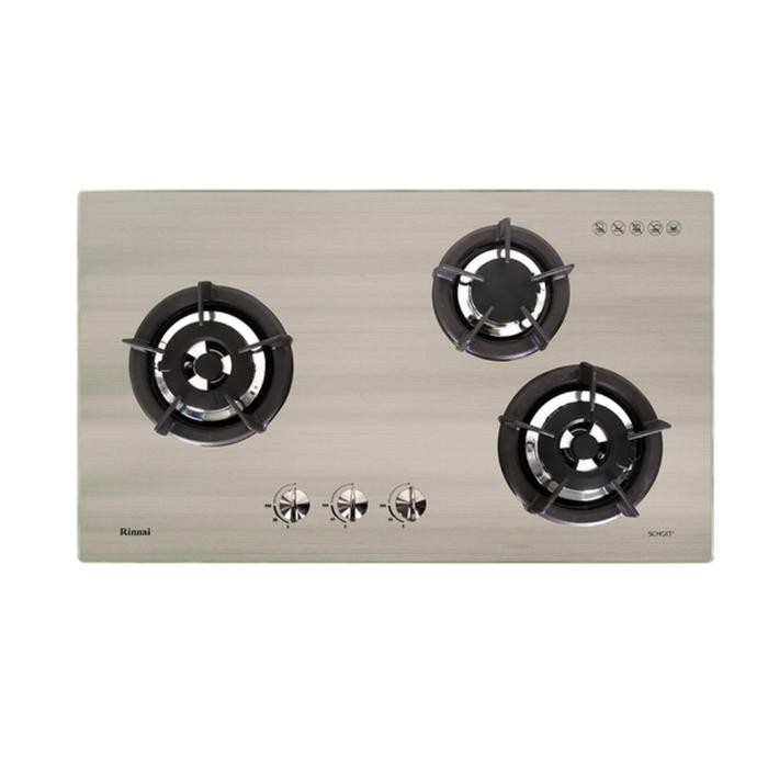 Kompor Tanam Rinai Rb 3 Ss C Ss / Kompor Tanam Rinnai Kaca 3 Tungku