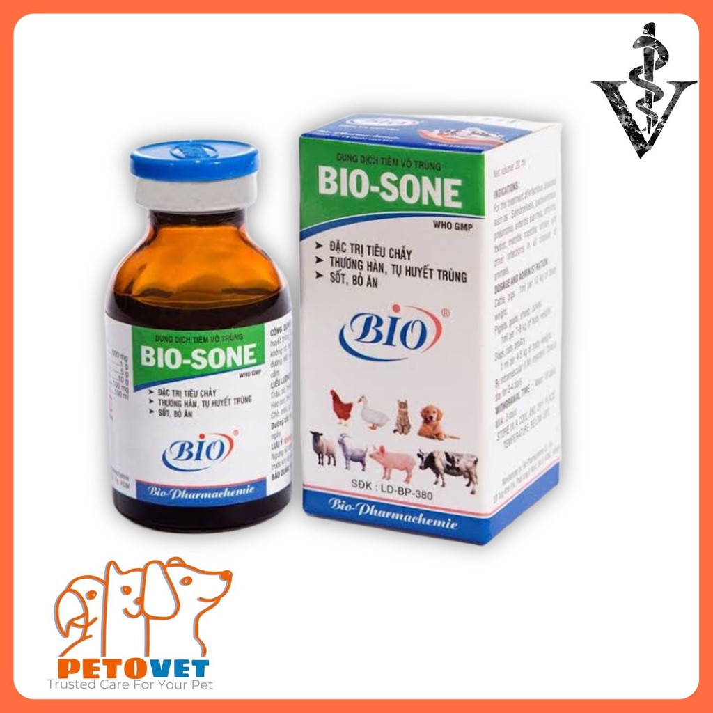 Biosone obat flu hewan anjing kucing injeksi