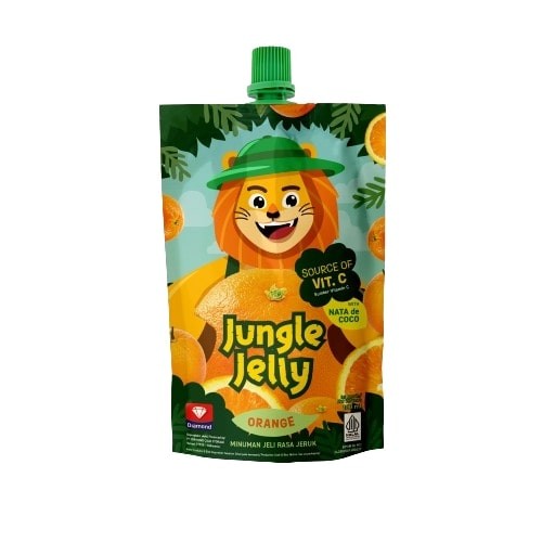

Diamond Jungle Juice Jelly Orange 100 ml