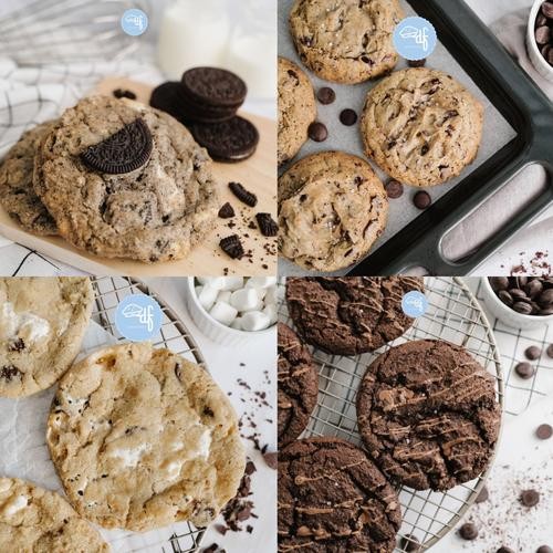 

Jumbo soft-baked cookies B