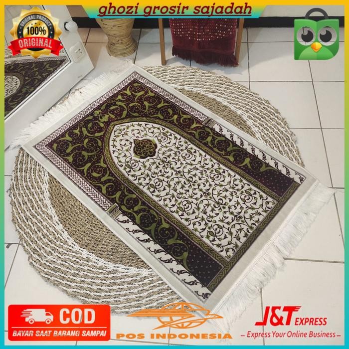 Sajadah Turki Safatex Simli Super Premium,Sajadah Seserahan,Hantaran