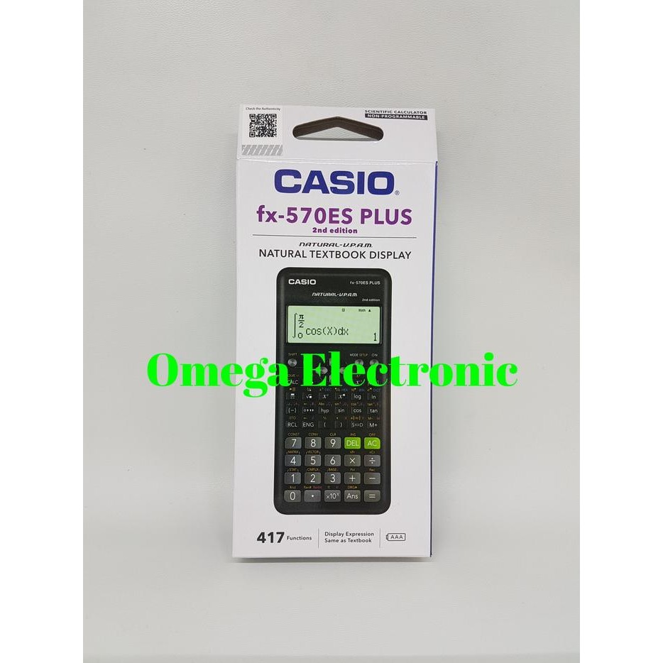 

Casio Fx 570 Es Plus - Scientific Kalkulator Fx-570Es Plus Calculator