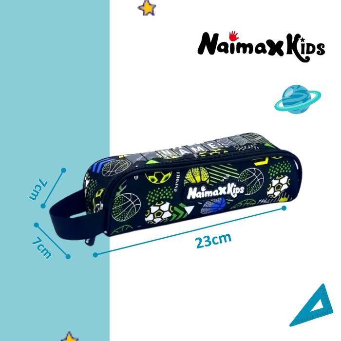 

PENCIL CASE CUSTOM NAMA NAIMAX KIDS PENCIL CASE SMALL ANAK LAKI-LAKI ALAT PENSIL STATIONERY TULIS