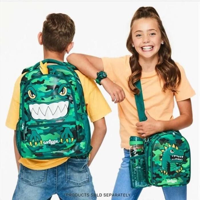 

SMIGGLE DINOSAUR BUDZ BACKPACK + PENCIL CASE SET