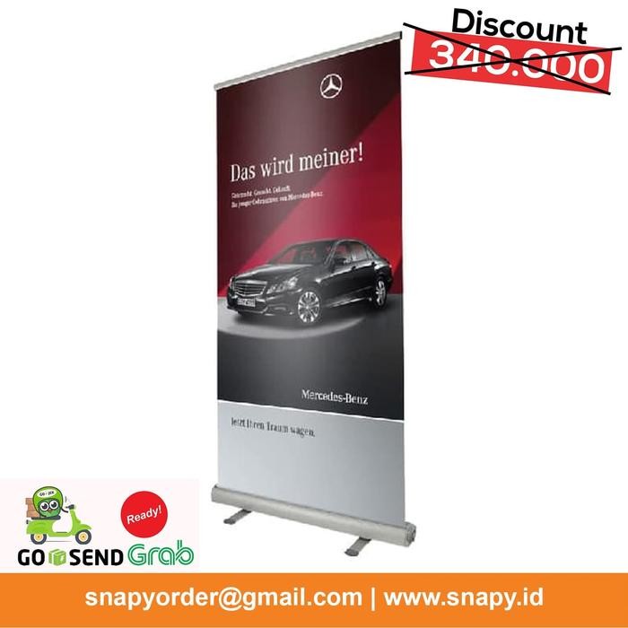 

Roll Banner / Cetak Roll Banner 160X60 Cm Terlaris