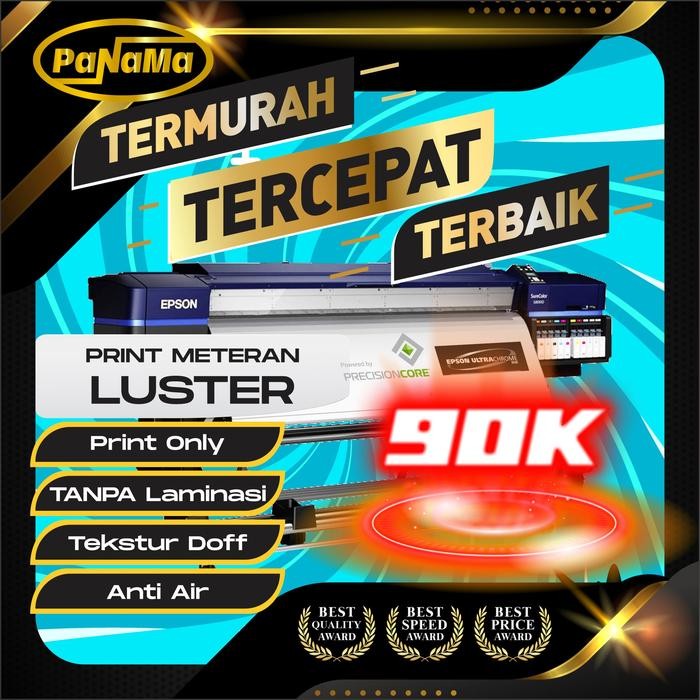 

Digital Printing Luster, Print Poster Banner Pop Indoor Murah Bandung