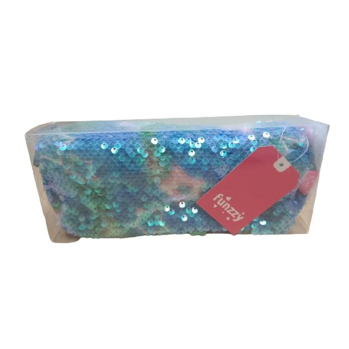 

STANDARD - FUNZZY PENCIL CASE UNICORN GLITTER (TEMPAT PENSIL, PENCASE, PENCIL CASE, TEMPAT ALAT
