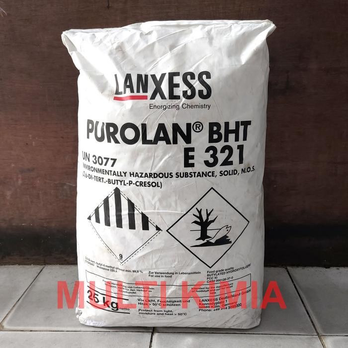 

SALE !!! BUTYLATED HYDROXYTOLUENE BHT EX GERMAN LANXESS NETTO: 1 KG READYY