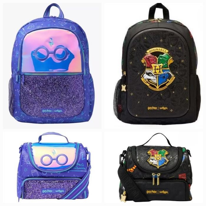 Smiggle Harry Potter Set Backpack Lunchbag