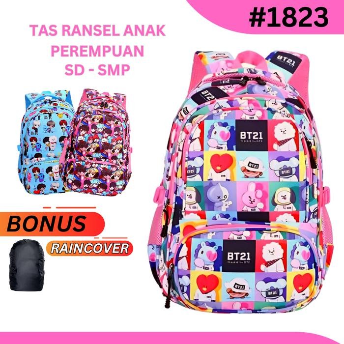 1823Bt21 - Tas Ransel Anak Sekolah Perempuan Sd