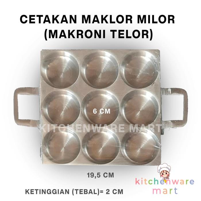 Cetakan Maklor Milor Cilor Kue Bikang Martabak Mini Maklor Cilor Lumpur Apam Tebal Anti Lengket
