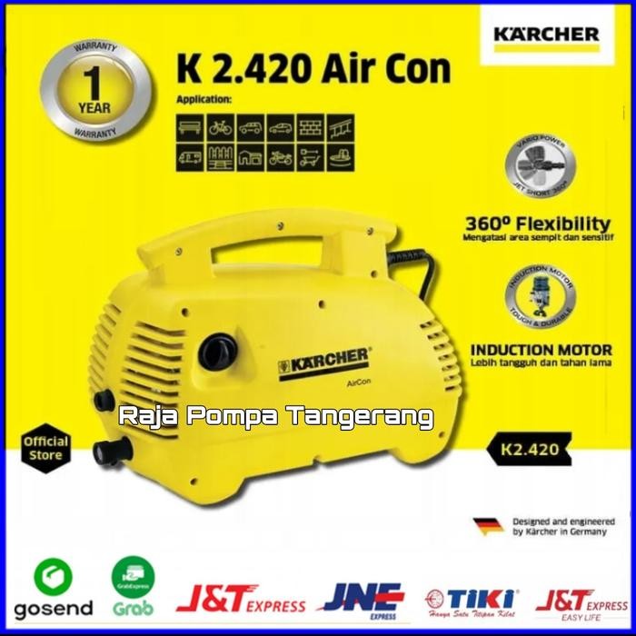 Karcher K2.420 AirCon Jet Cleaner Ac Cleaner Mesin Cuci AC K2.420