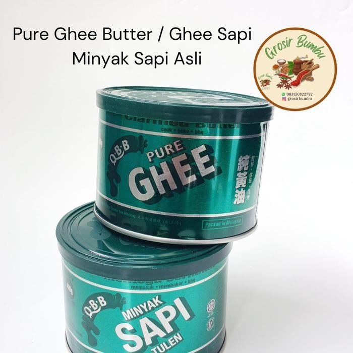 

Pure ghee butter 400gr / ghee sapi / minyak sapi asli