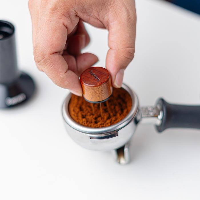 

Guerrero WDT Adjustable Constant Click Coffee Tamper Kopi 2 in 1 51mm 58mm Ripple Flat