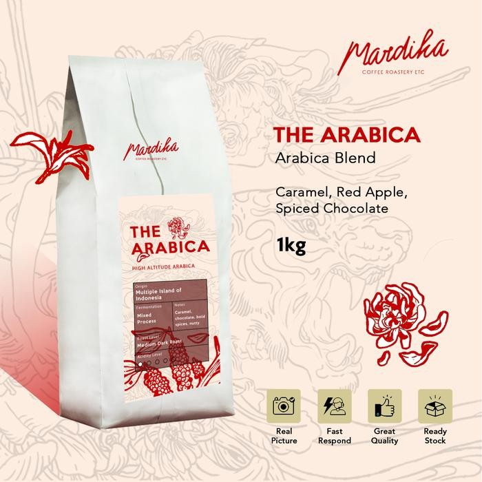 

THE ARABICA BIJI KOPI 1KG - Mardika Coffee