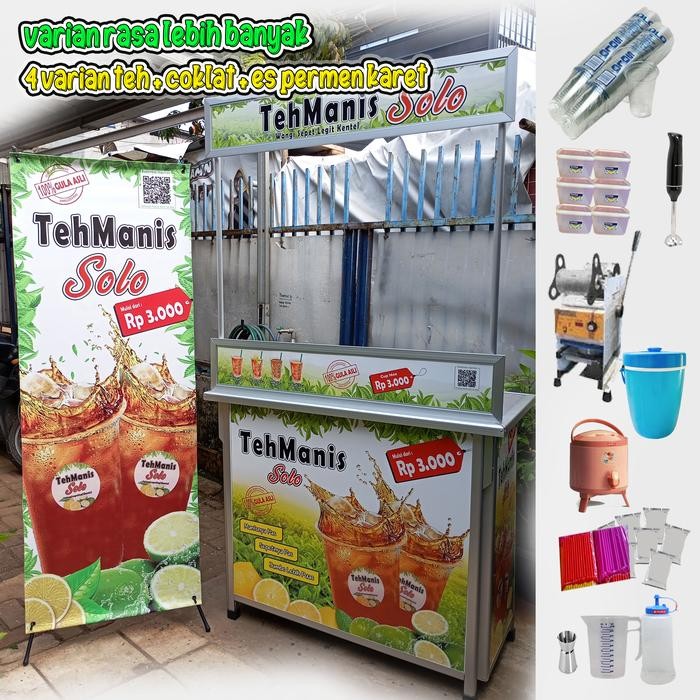 

paket usaha esteh es teh manis solo