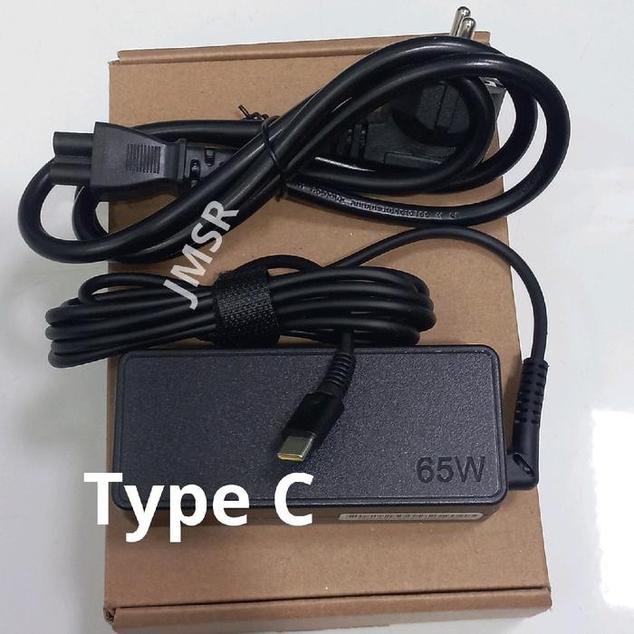 TERBARU Adaptor Charger LENOVO ThinkPad X1 Carbon X270 X280 X290 TYPE-C 65W