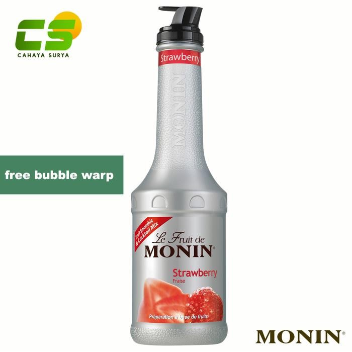 

Monin Fruit Mix/Puree - Strawberry Puree 1000 ml