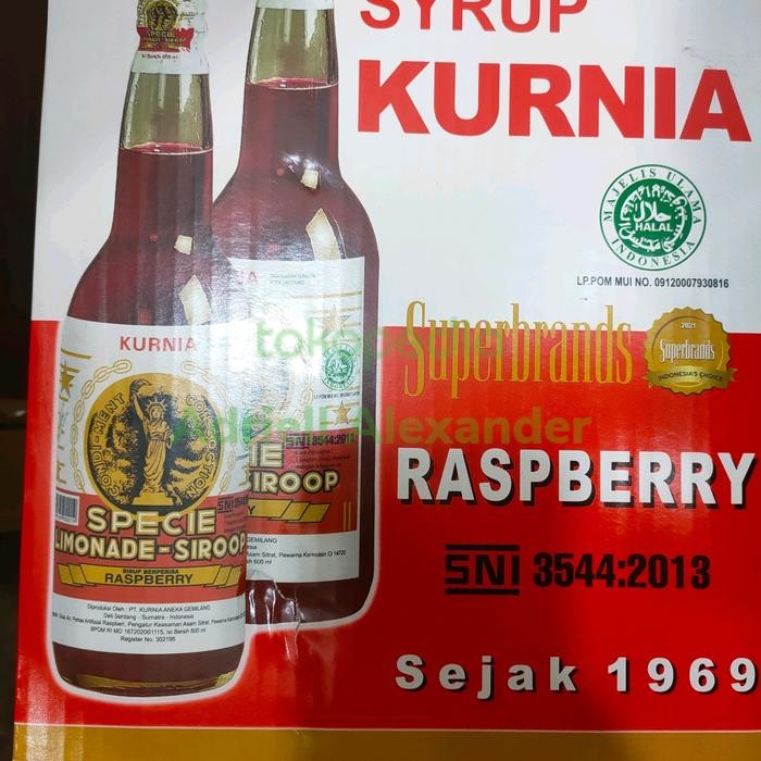 

sirup kurnia 1 dus khusus Gojek dan Grab