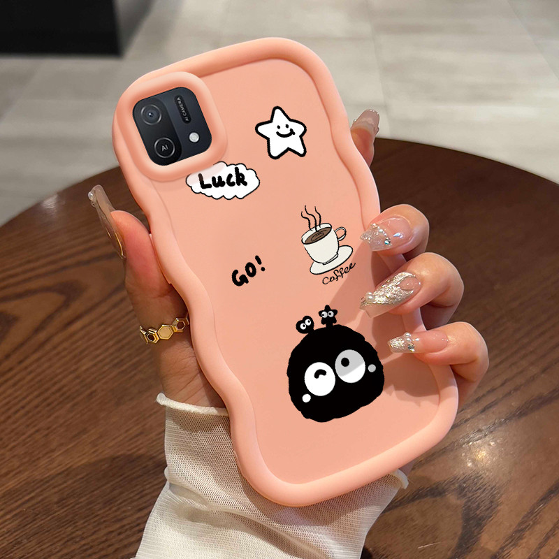 Casing Untuk OPPO A16K A16E Case Casing pelindung pelindung silikon Softcase baru HP Kesing bola ram