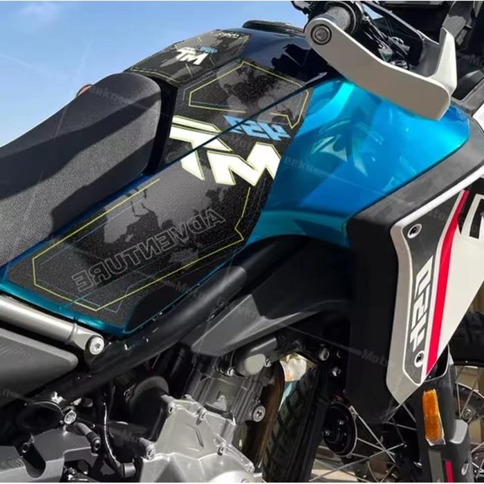 Stiker Tanki Motor CF Moto 450Mt , Decal Sticker Tank Pad CFmoto 450 Mt protector tank Sticker