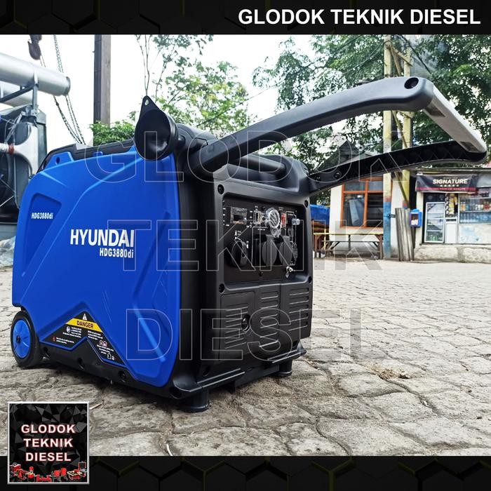 GENSET SILENT INVERTER HYUNDAI 4 KVA HDG3880DI / HYUNDAI HDG 3880 DI
