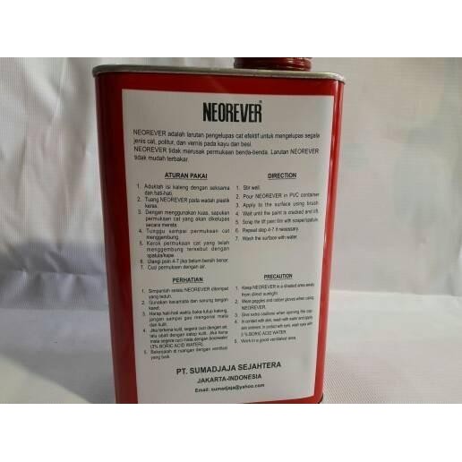 [Konaa] Neorever 1000 Ml/Neorever Perontok Cat Besi/Perontok Cat Neorever