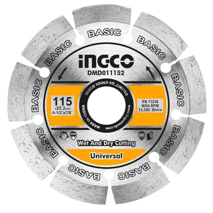 Ingco Dmd011152 Diamond Wheel Dry Mata Gerinda Potong Granit Keramik