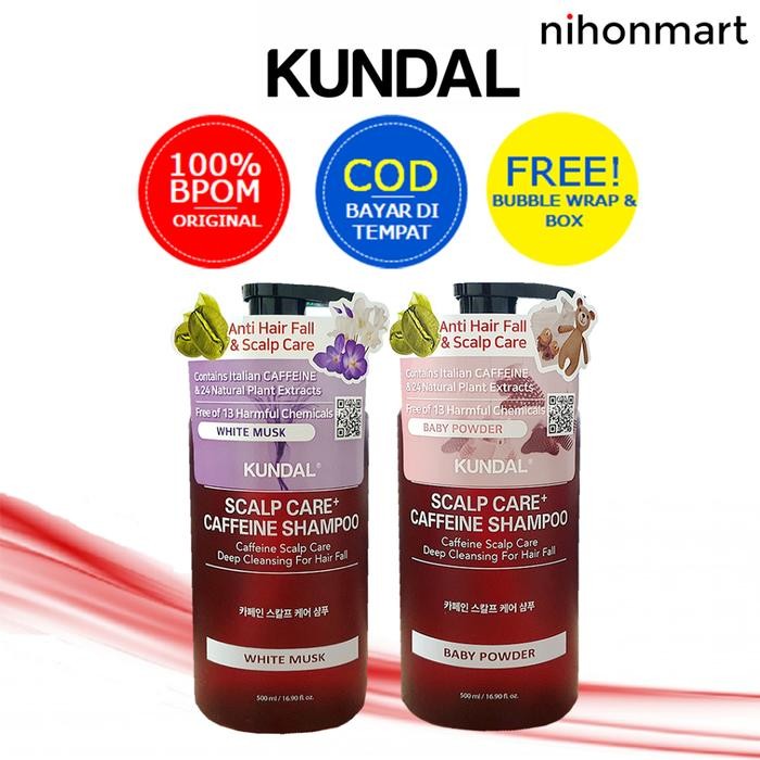 KUNDAL SCALP CARE AND CAFFEINE SHAMPOO 500ML