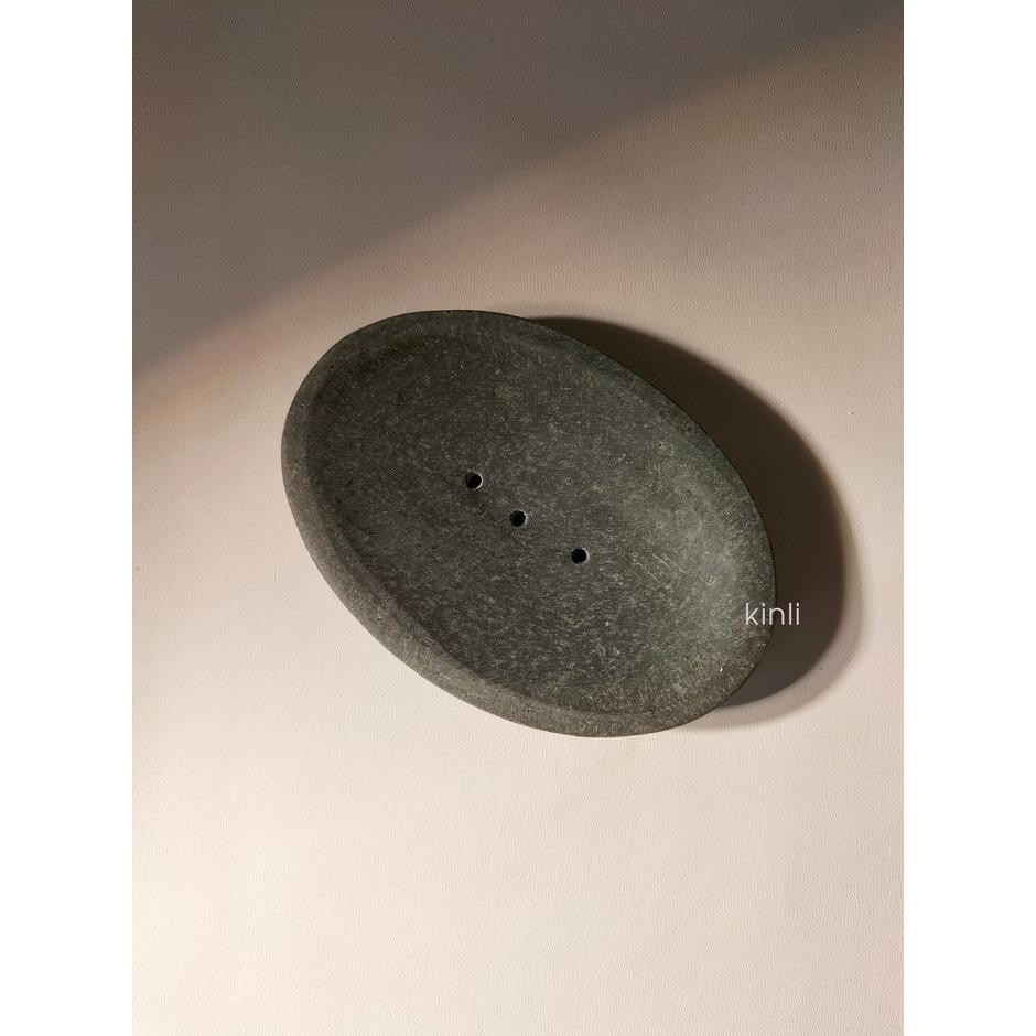 natural river stone soap dish soap holder tempat sabun batu alami