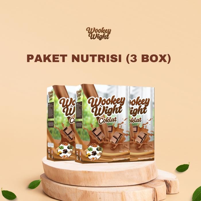 

BARANG TERLARIS Susu Wookey Rasa Coklat Chocolate paket 3 Box
