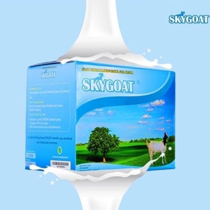 

BARANG TERLARIS ( PAKET 10 BOX ) SKYGOAT Susu Kambung Etawa Bubuk BPOM Dairy Milk Vanila