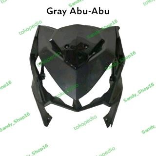 Cover Body Depan Set Honda Vario 125/150 Led Old 2015-2017 Grey Abuabu