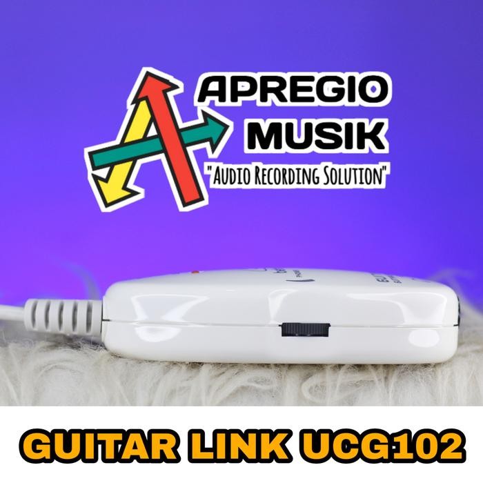 Soundcard Guitar Link Original Behringer Ucg 102 Ucg102 Low Noise
