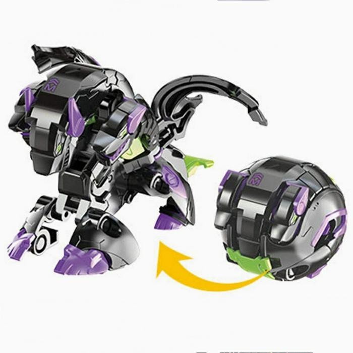 BAKUGAN 005 DX BALL 4D KERBEROS BLACK TAKARA TOMY