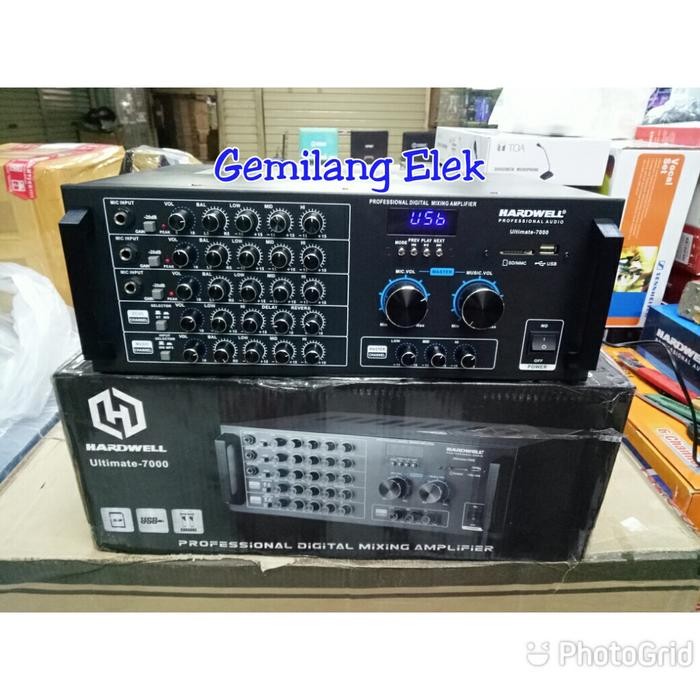 Amplifier Karaoke Hardwell Ultimate 7000 Garansi