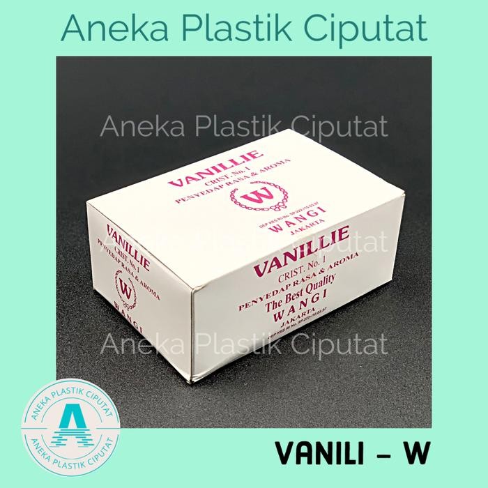 

Ready JT Vanillie / Vanili bubuk W / Vanili W isi 100pcs